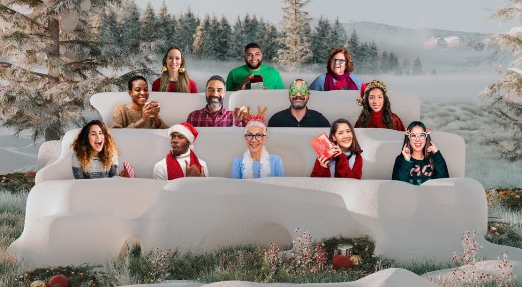 christmas background images for microsoft teams