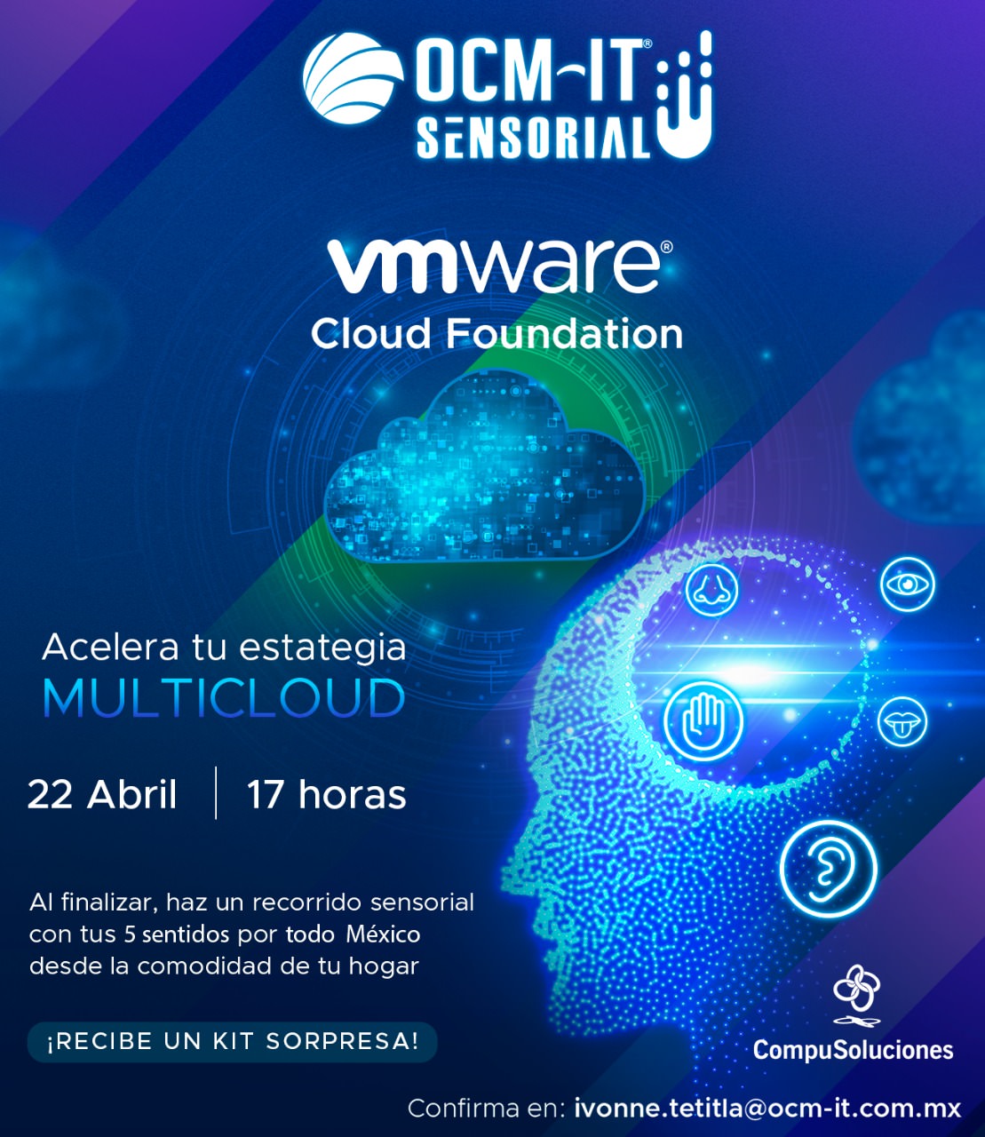 Acelera tu estrategía multcloud, evento sensorial