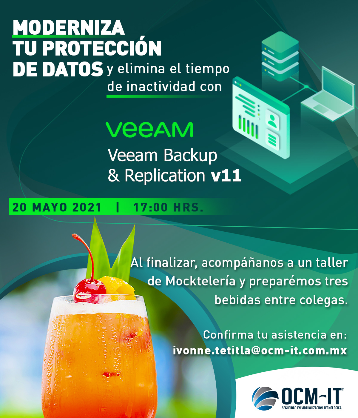 Moderniza la protección de datos con Veeam