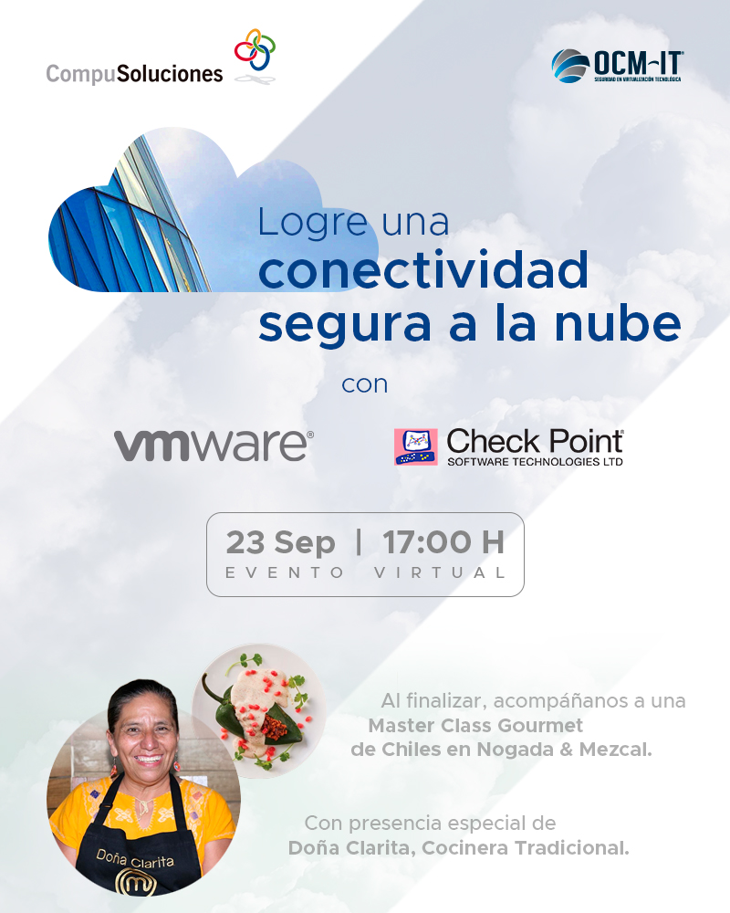 Logre una conectividad segura a la nube con VMware y Check point